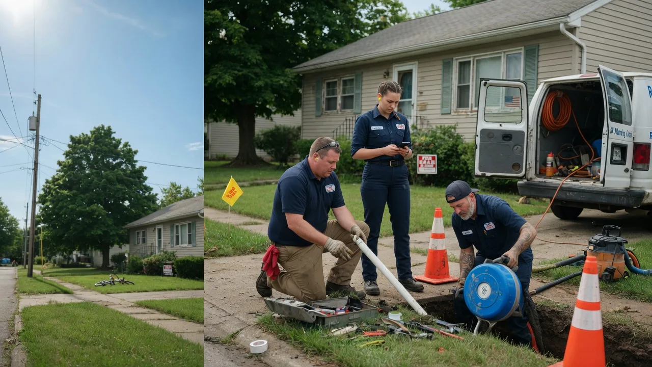 Sewer Line Repair in Zanesville, OH near me